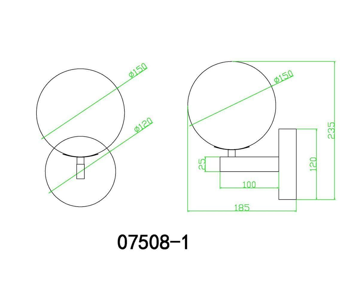 Бра Kink Light Сида 07508-1,20