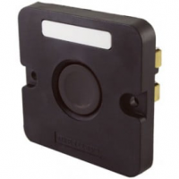 Пост упр-я ПКЕ 122-1 У2, 10А, 660В, 1 элемент, чёрн. цилиндр, в нишу, IP54  (ЭТ)