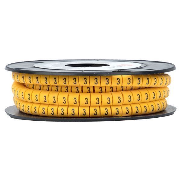 Маркер кабельный 4,0 мм2 "3" (500 шт.) (ЕС-2) EKF PROxima