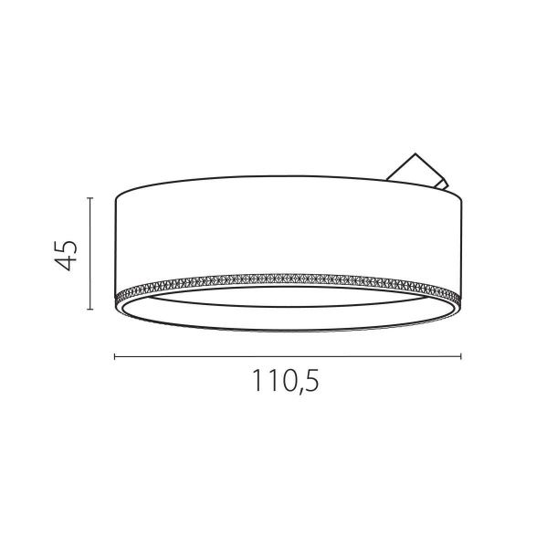 Светильник светодиодный для трековых систем QUATTRO либо потолочный (накладной или встраиваемый) Alta Pro Lightstar 215637