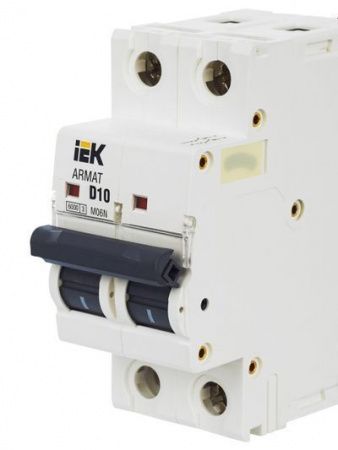 ARMAT Автоматический выключатель M06N 2P D 10А IEK