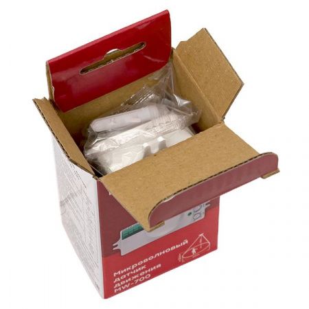 Микроволновый датчик движения бел. 1200Вт 360гр. до 10м IP20 MW-700 EKF PROxima