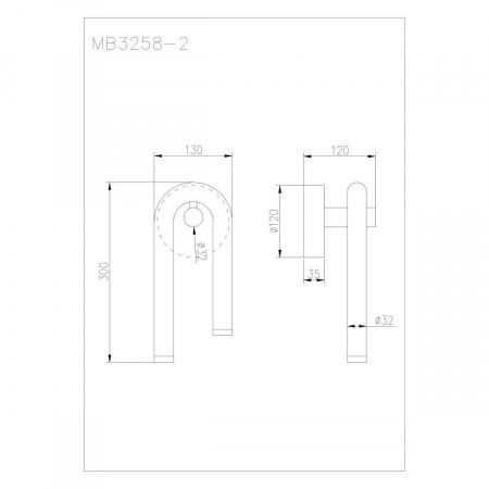 Бра Arte Lamp Warhol A3258AP-6BK
