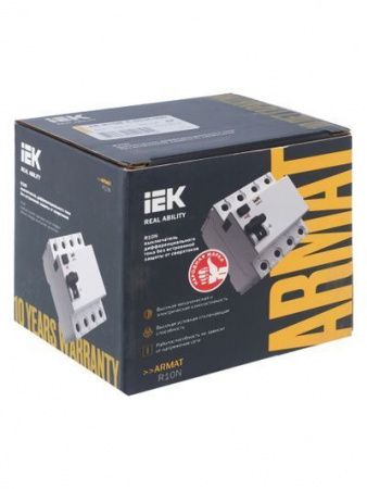 ARMAT Выключатель дифференциального тока R10N 4P 63А 300мА тип AC IEK
