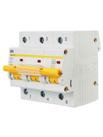 KARAT Автоматический выключатель ВА47-100 3P C 32А 10кА IEK
