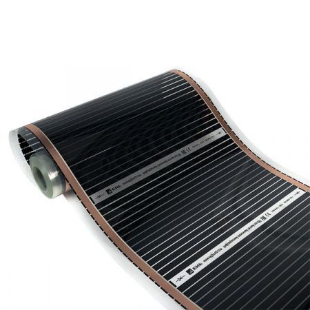 Инфракрасный пленочный теплый пол 1320Вт 6м2 ширина 0,5 метра EKF