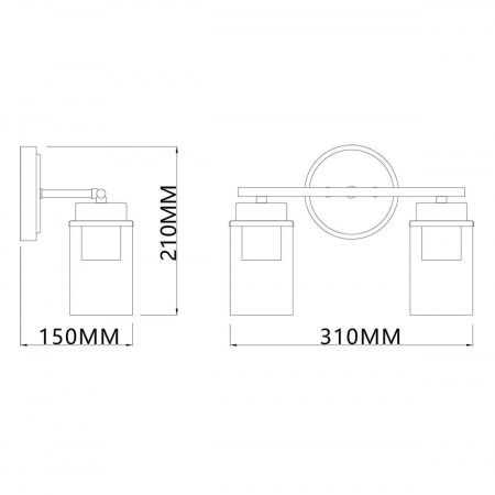 Бра Escada Dinasty 2118/2A