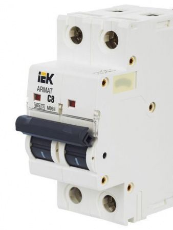 Выкл.автом.  2П   8А IEK AR-M06N-2-C008