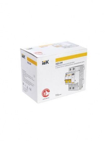 KARAT Дифференциальный автомат АД12M 2P C25 30мА тип A IEK