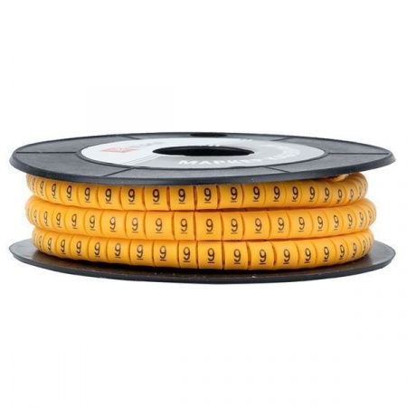 Маркер кабельный 1,5 мм2 "9" (1000 шт.) (ЕС-0) EKF PROxima